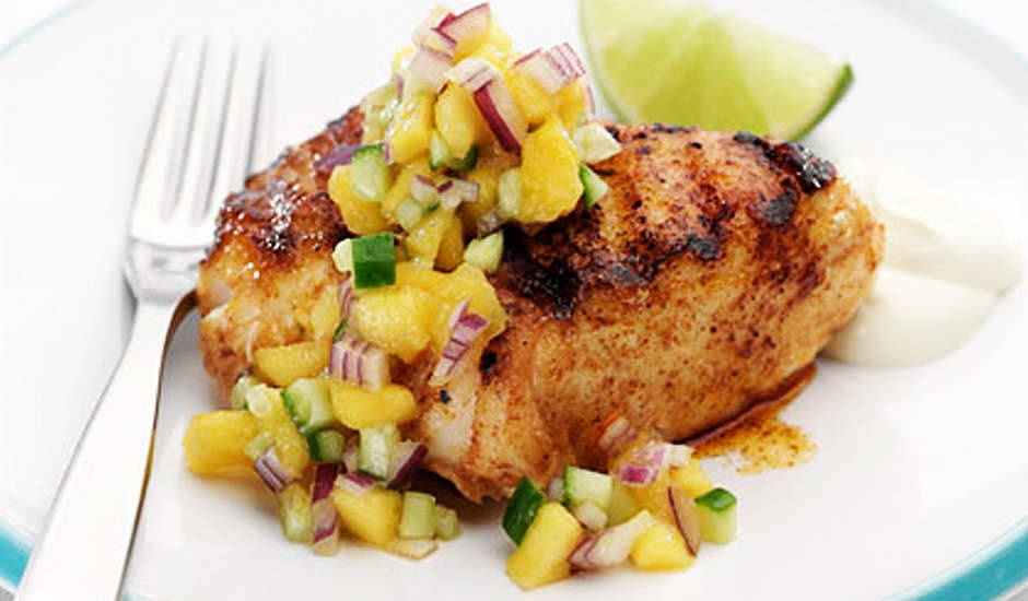 Mango-Salsa-With-Grilled-White-Fish